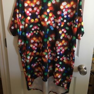 Lularoe holiday Irma lights medium